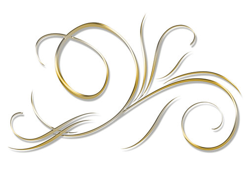 arabesque en or