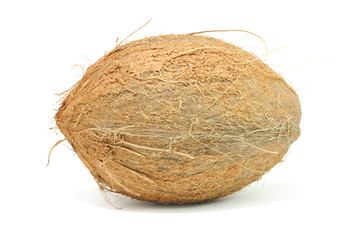 Coconut Isolated on White Background
