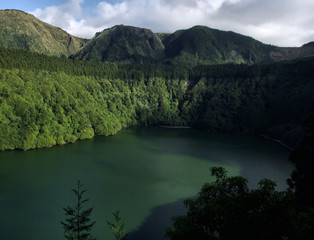 Santiago lagoon, near Ponta Delgada, S. Miguel island Azores