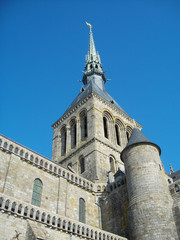 Fototapeta na wymiar frankreich mont saint michel