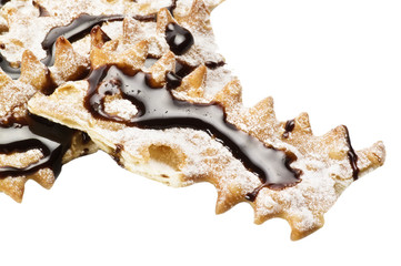 Chiacchere al Cioccolato