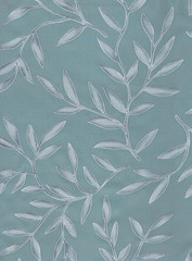 Fond pastel à feuillage.