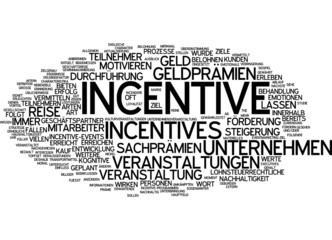 Fototapeta na wymiar Incentives / Anreize