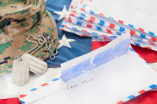 Military love letters