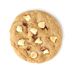 Homemade Cookies on white background