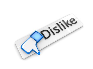 Dislike web button