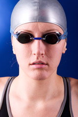 woman swimmer