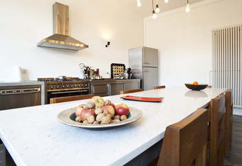interno di cucina retro