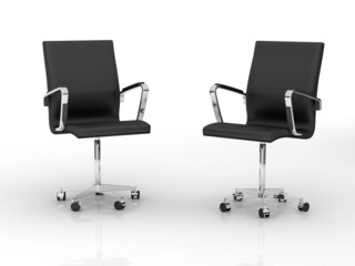 two office chairs