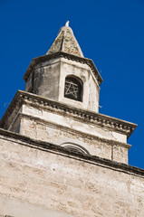 Fototapeta na wymiar St. Matteo Belltower Church. Bisceglie. Apulia.