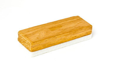 eraser isolated on white background