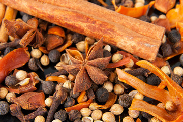 Spices background