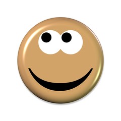 Emoticon  mit guter Laune