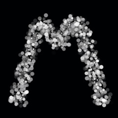 One letter of alphabet ideal