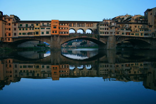 Ponte Vecchio, Renaioli, Sandm&auml;nnchen, Firence, Arno
