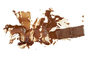 chocolate syrup leaking stain dirty sweet food