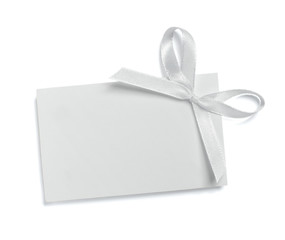 red ribbon card note