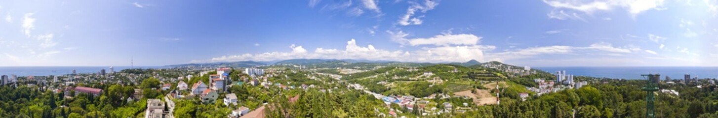 Panoramic View of Sochi