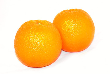 two oranges