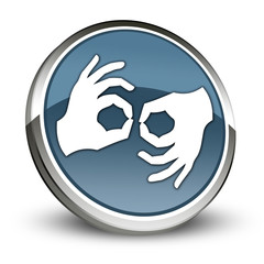 Dark Blue 3D Style Icon 