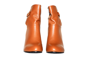 yellow leather shoes