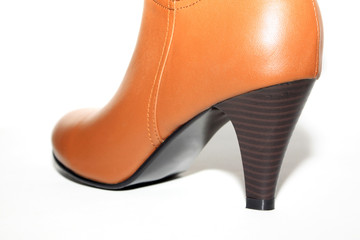 yellow leather shoes