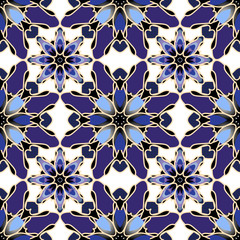 Seamless mosaic pattern