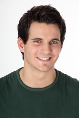 Obraz premium Portrait von einem jungen Mann lächelnd