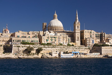 Fototapeta na wymiar Valleta port, Malta