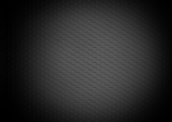 grey hexagons grid background
