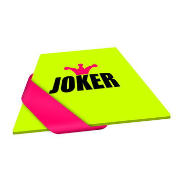 karte/schleife (s) joker I