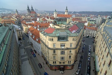 R&eacute;publique Tcheque, Prague : vue g&eacute;n&eacute;rale de Prague