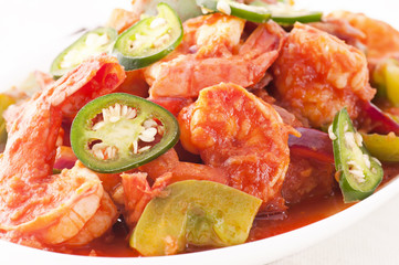 Sizzling Gambas
