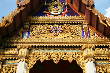 Temple in Bangkok, Thailand.