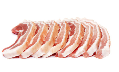 Obraz premium Chunks of raw meat