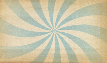 Sunburst on grunge background