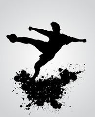 soccer player vector