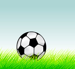 Vector football game ball