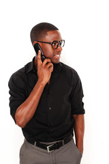 am Telefon
