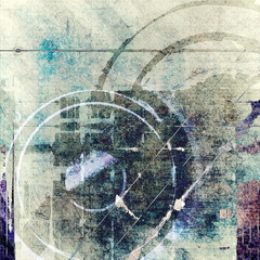 Abstract grunge technology composition