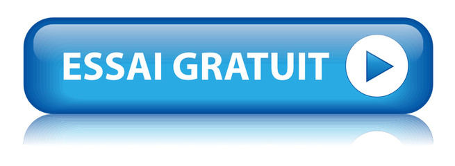 Bouton Web ESSAI GRATUIT (achat en ligne shopping chariot offre)