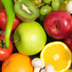 fruits and vegetables