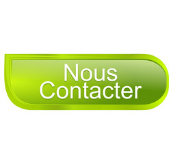 nous contacter sur bouton design vert