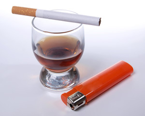 Whiskey and cigarettes