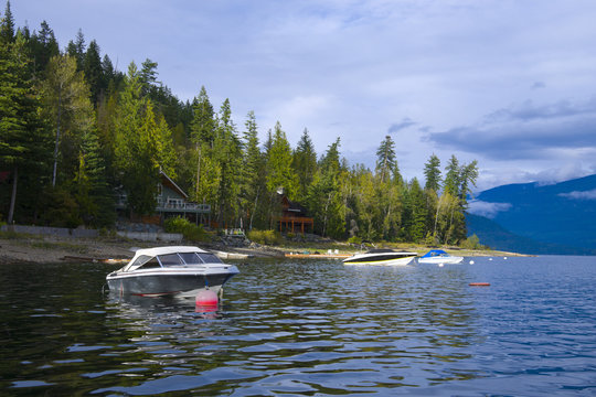 Lake Front Property At Shuswap Lake