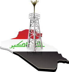 Oil Geyser in Iraq