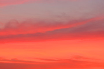 Fototapeta premium Amazing sunset in Bangkok, Thailand.