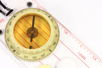 Naklejka premium Compass
