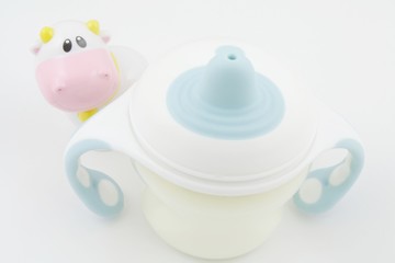 sippy cup with milk