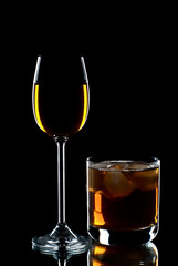 Alcohol.